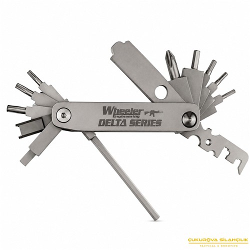 Wheeler Delta Series Compact AR Multi-Tool 23 Fonksiyonlu Katlanabilir Tüfek Bakım Aracı