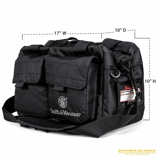 Smith & Wesson Recruit Tactical Range Bag Taktik Tabanca Çantası Siyah