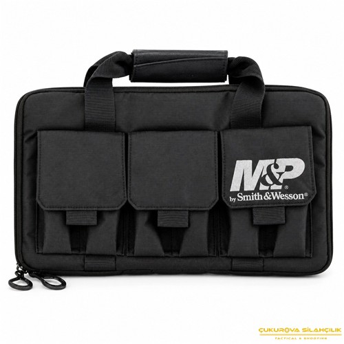Smith & Wesson Pro Tac Double Handgun Case Taktik Tabanca Çantası Siyah