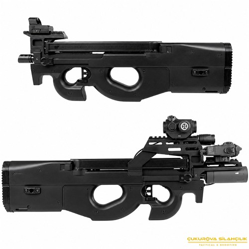 Novritsch SSR90 SMG P90 AEG Airsoft Tüfek Siyah