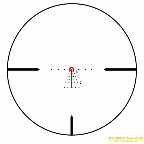 Sig Sauer TANGO-MSR 1 - 6 x 24 Mm. Tüfek Dürbünü
