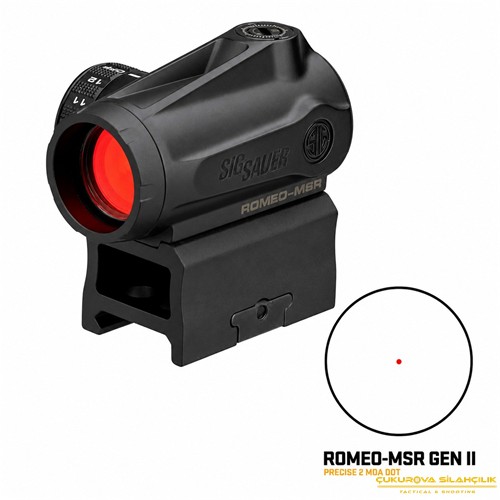 Sig Sauer ROMEO-MSR Gen II & JULIET3 Micro Red Dot ve Büyütücü Seti