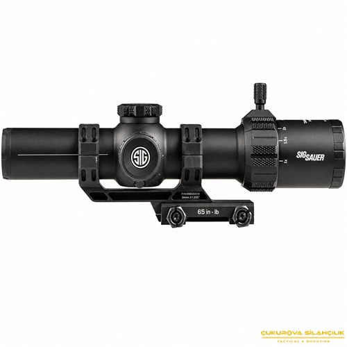 Sig Sauer TANGO-MSR 1 - 10 x 26 Mm. FFP 34 Mm. Tüfek Dürbünü