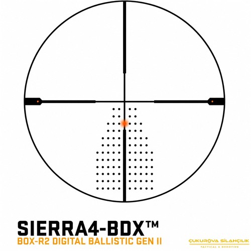 Sig Sauer SIERRA4 BDX 4 - 16 x 44 Mm. 30 Mm. Tüfek Dürbünü