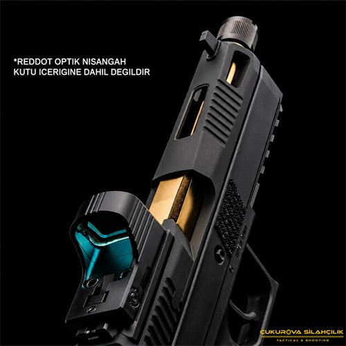 ASG CZ P-09 OR Optik Hazır Siyah Blowback 6 Mm. Co2 Airsoft Tabanca