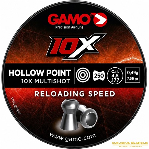 Gamo Hollow Point Havalı Saçma 5.5 Mm. 250 Adet