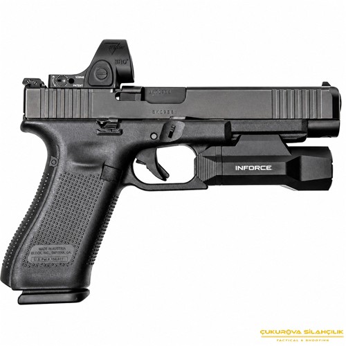 Inforce Wild-2 1000 Lümen Taktik Tabanca Feneri Siyah