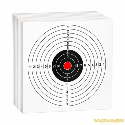 ASG Atış - Eğitim Hedef Kağıdı 14 Cm - 100 Adet