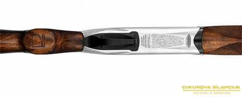 Benelli 828 U Silver Auto Safety 12 Ga Süperpoze Tüfek