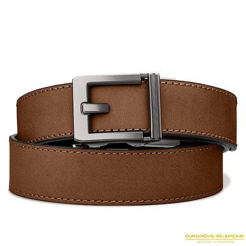 Kore 1.5" Deri X3 Kahverengi Buffalo Derisi Edc Kemer