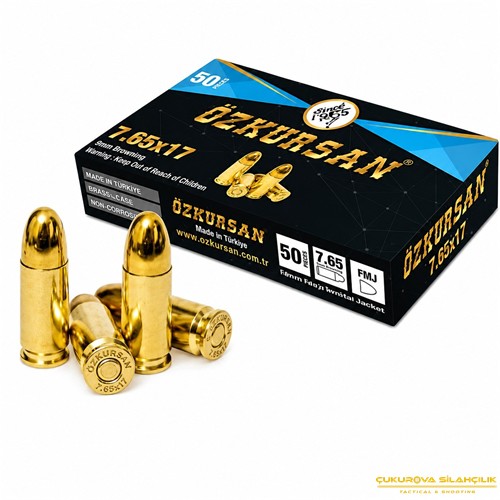 Özkursan 7.65 Mm. Browning FMJ. 70 Grn. 1009