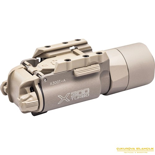 SureFire X300T-A WeaponLight Turbo Series Handgun WeaponLight Tan