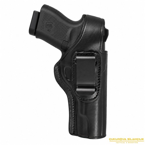 CS Maşalı Belt Glock 43 Tabanca Kılıfı Siyah
