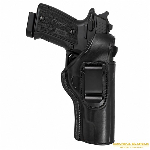 CS Maşalı Belt Sig Sauer P229 Tabanca Kılıfı Siyah