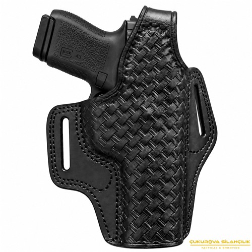 CS Desenli Kelebek Glock 43 Tabanca Kılıfı Siyah