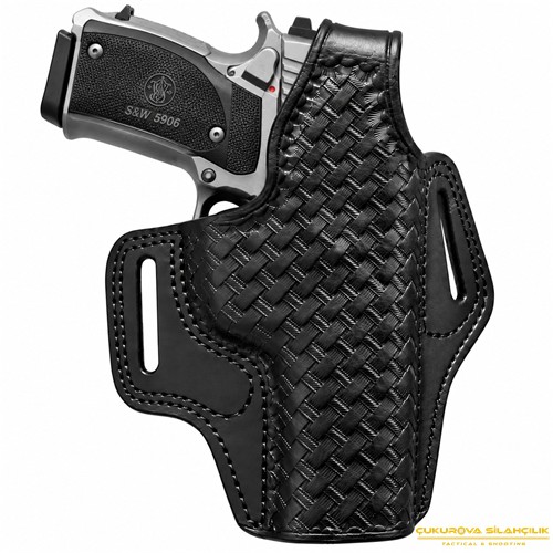 CS Desenli Kelebek S&W 5906 Tabanca Kılıfı Siyah