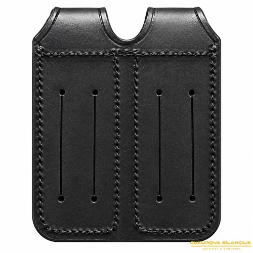 CS 9 Mm. Çiftli Şarjör Kılıfı Siyah