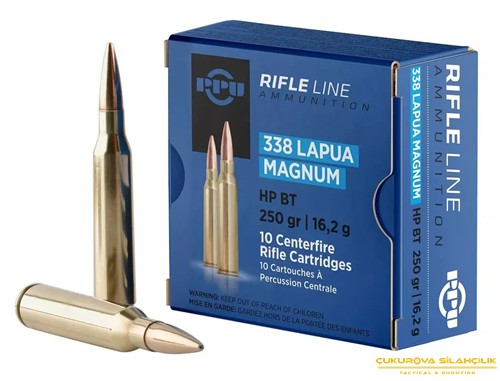 Partizan 338 Lapua Fmj. 250 Grn. 5231