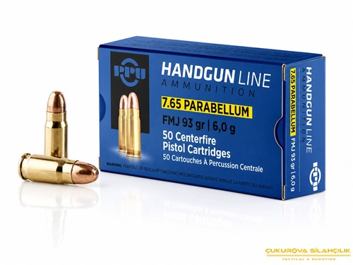 Partizan 7.65 Mm Para. Fmj. 93 Grn. 5198