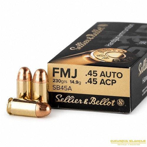 Sellier & Bellot 45 Acp. Fmj. 230 Grn. 5107