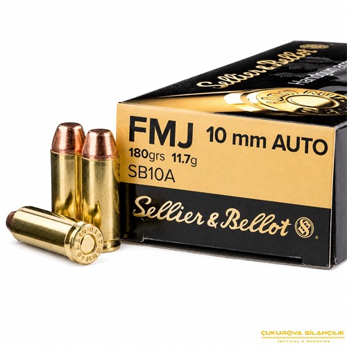 Sellier & Bellot 10 Mm Auto Fmj. 180 Grn. 5232